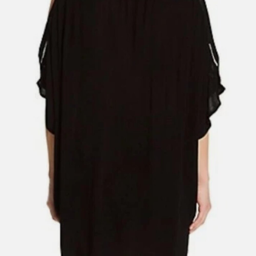 Cover Up Dress Caftan by Raisins Black Gauzy Material XL - Picture 2 of 2